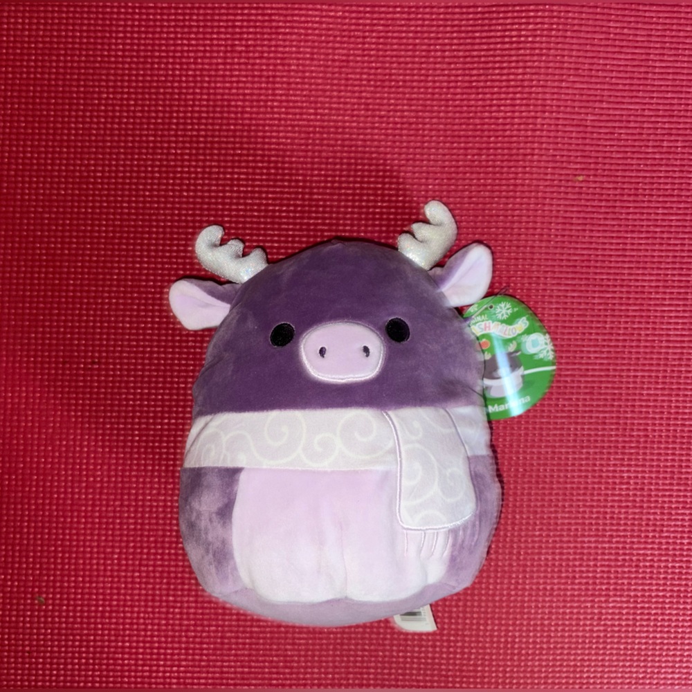 Squishmallows Purple and White Plush Toy